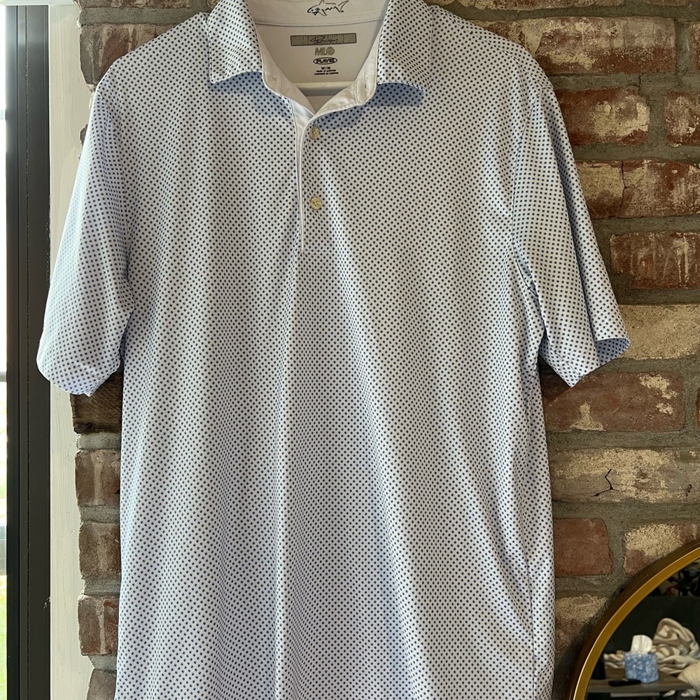 Greg Norman Blue Polo Shirt